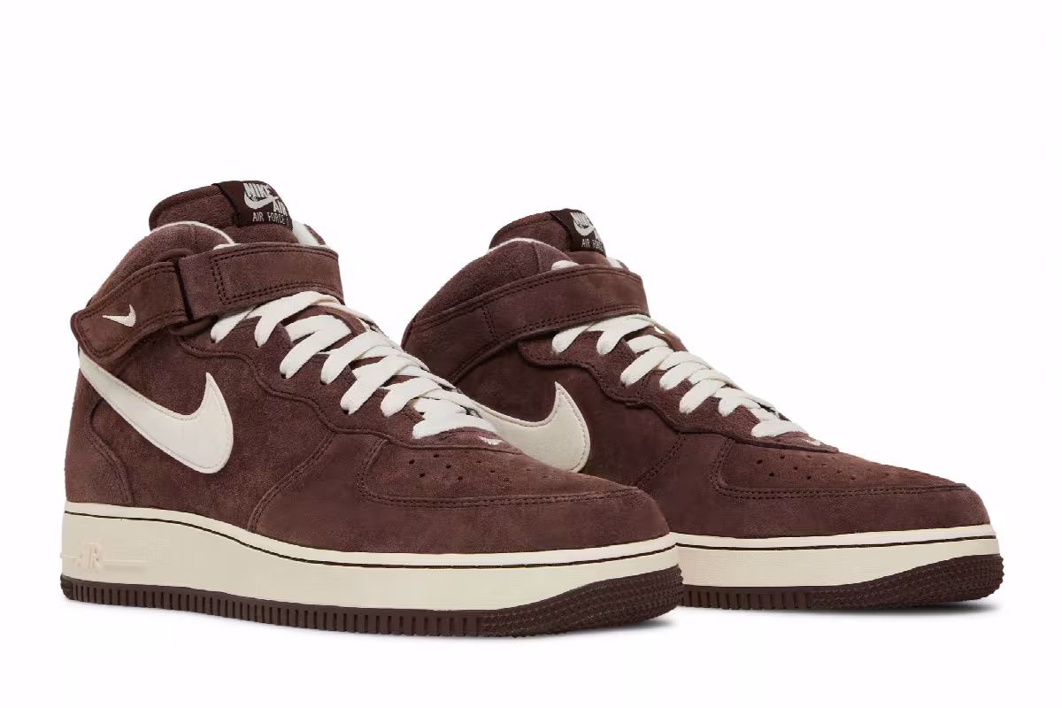 Nike Air Force 1 Mid Chocolate, view 9