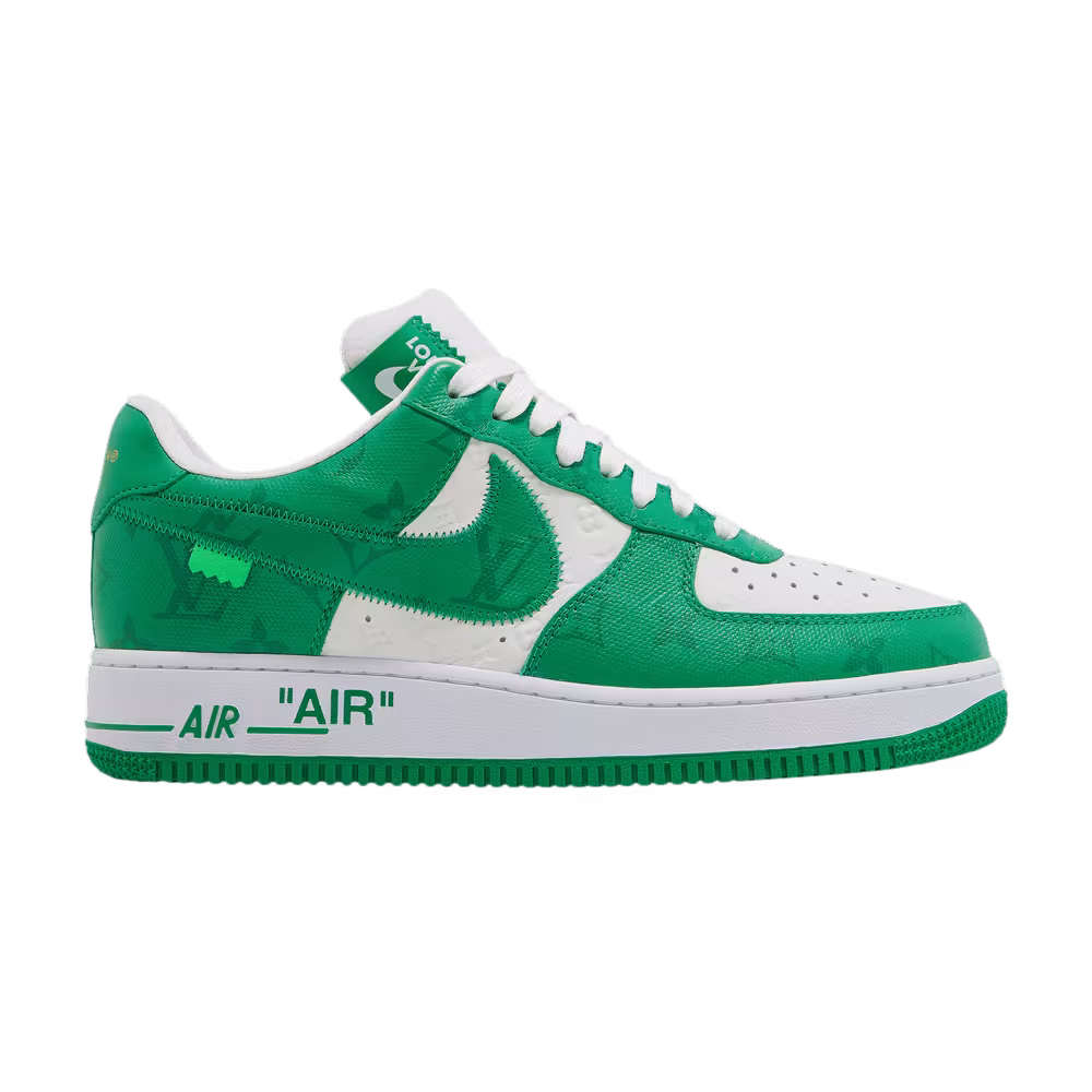 Louis Vuitton x Nike Air Force 1 Low White Gym Green