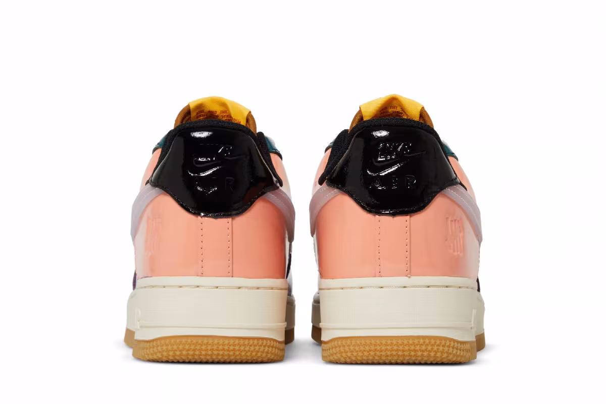 Undefeated x Nike Air Force 1 Low Celestine Blue, view 7