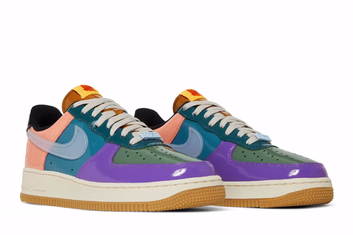 Undefeated x Nike Air Force 1 Low Celestine Blue, view 9