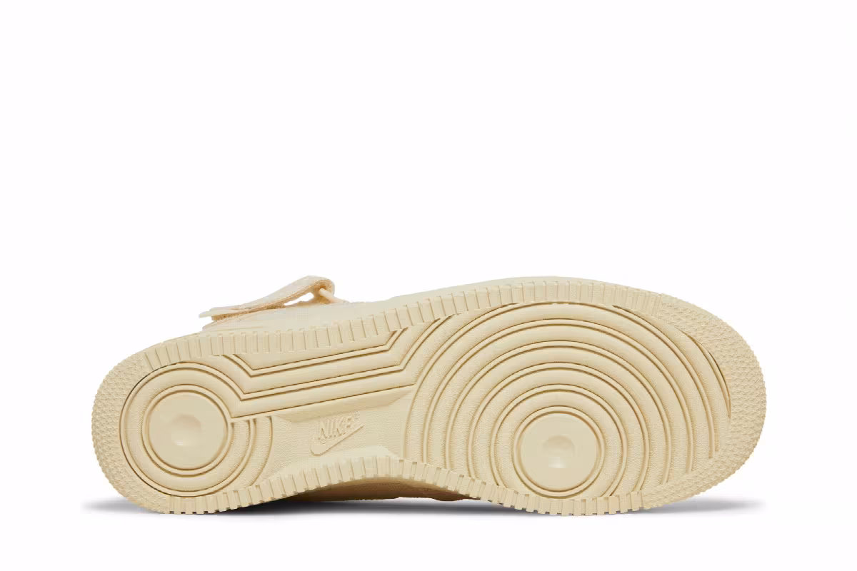 Stussy x Nike Air Force 1 Mid Fossil, view 5