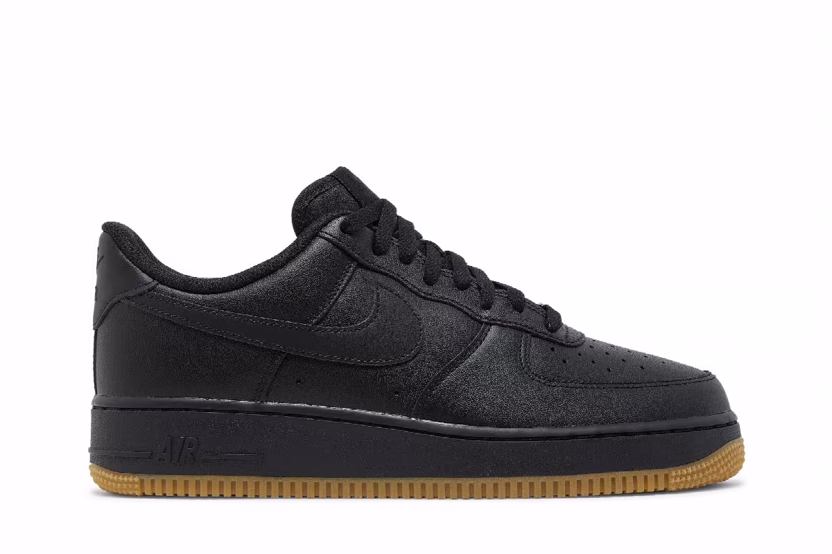 Nike Air Force 1 Black Gum, view 2
