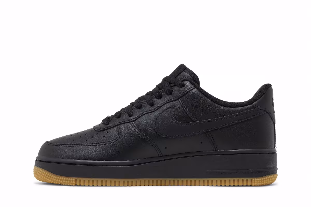 Nike Air Force 1 Black Gum, view 4