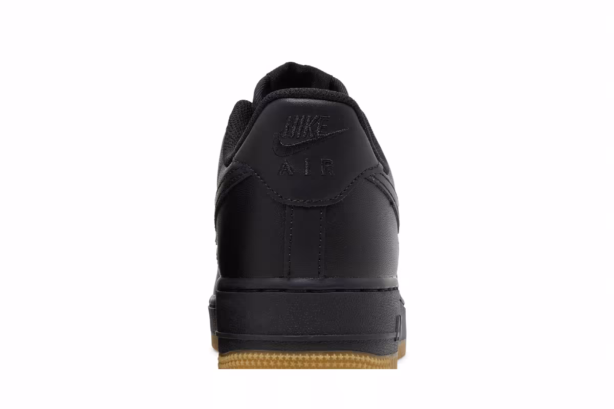 Nike Air Force 1 Black Gum, view 8