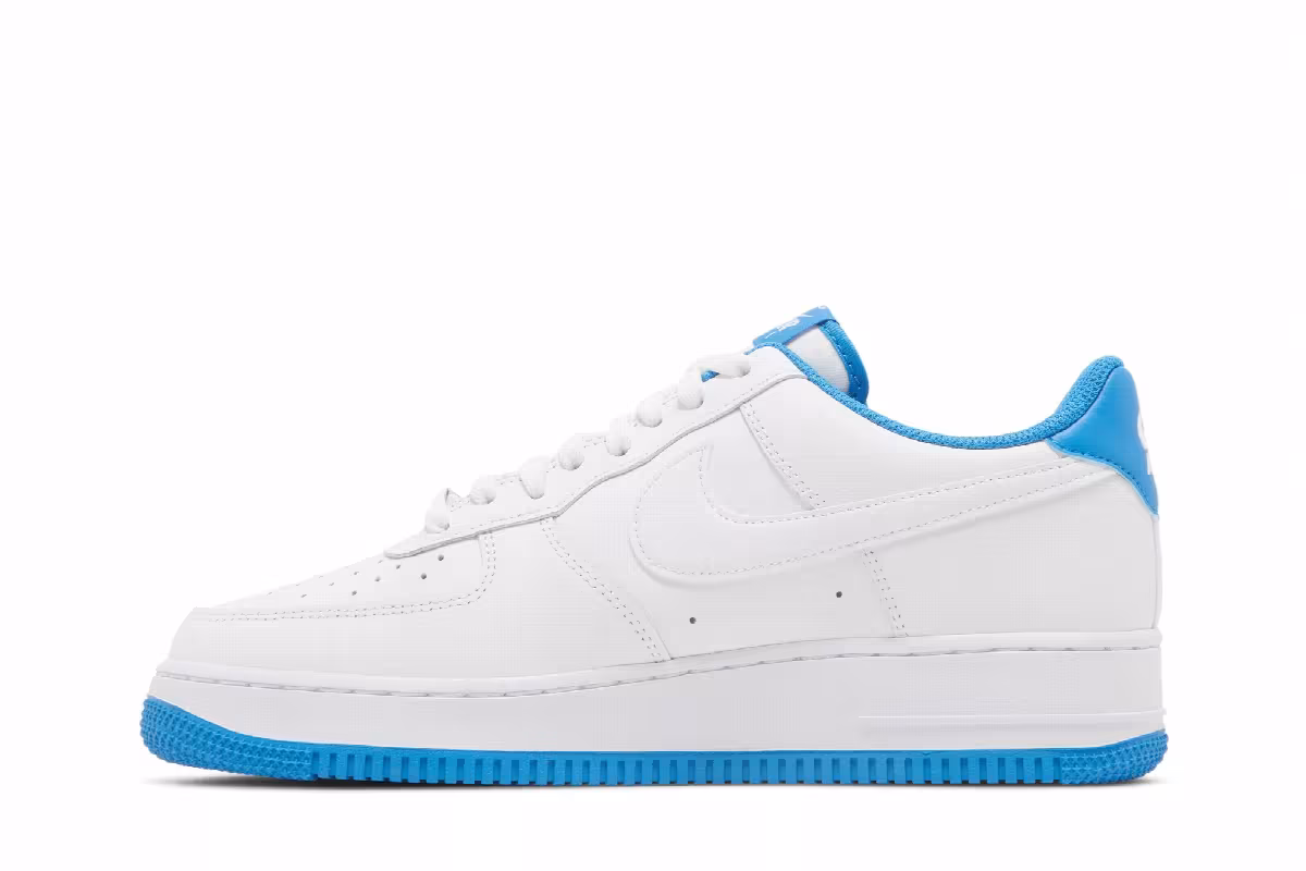 Nike Air Force 1 White Light Photo Blue, view 4