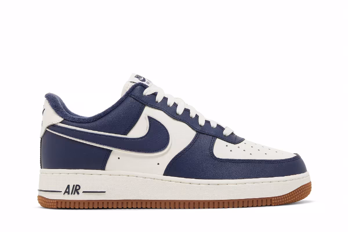 Nike Air Force 1 College Pack - Midnight Navy, view 2