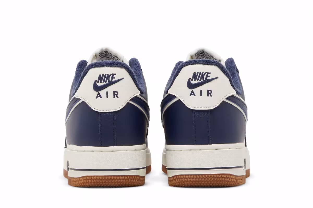 Nike Air Force 1 College Pack - Midnight Navy, view 7