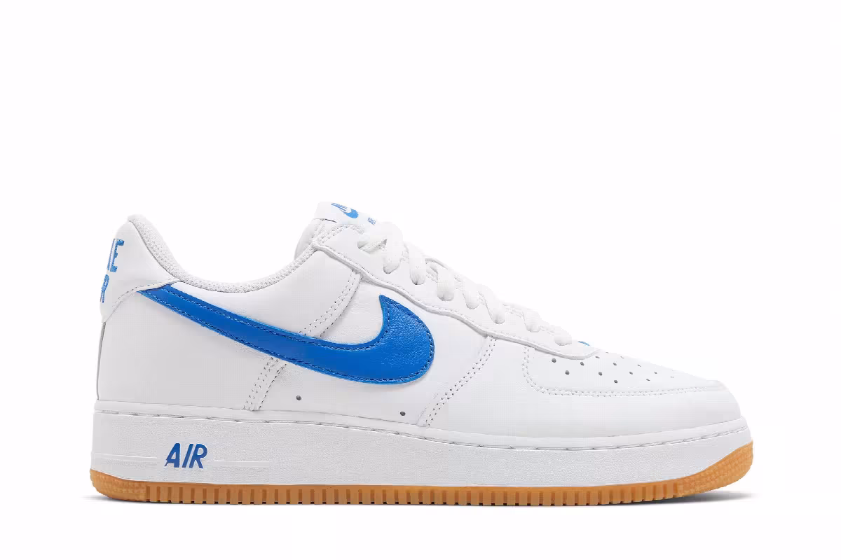 Nike Air Force 1 Low Color of the Month - White Royal Blue, view 2