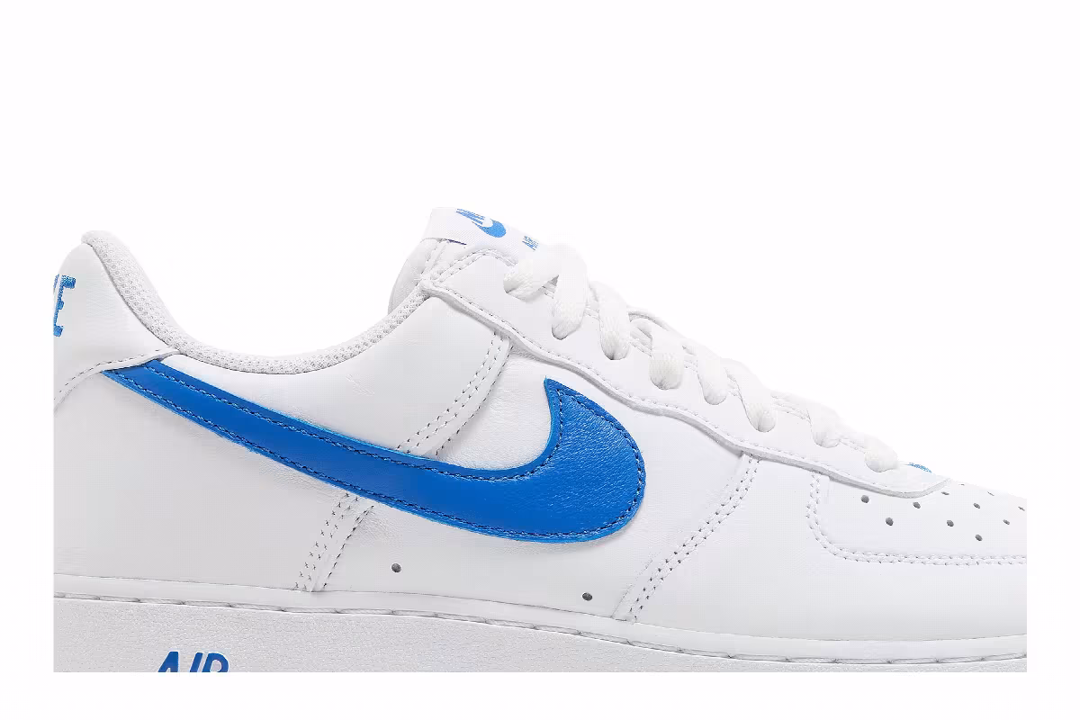Nike Air Force 1 Low Color of the Month - White Royal Blue, view 3