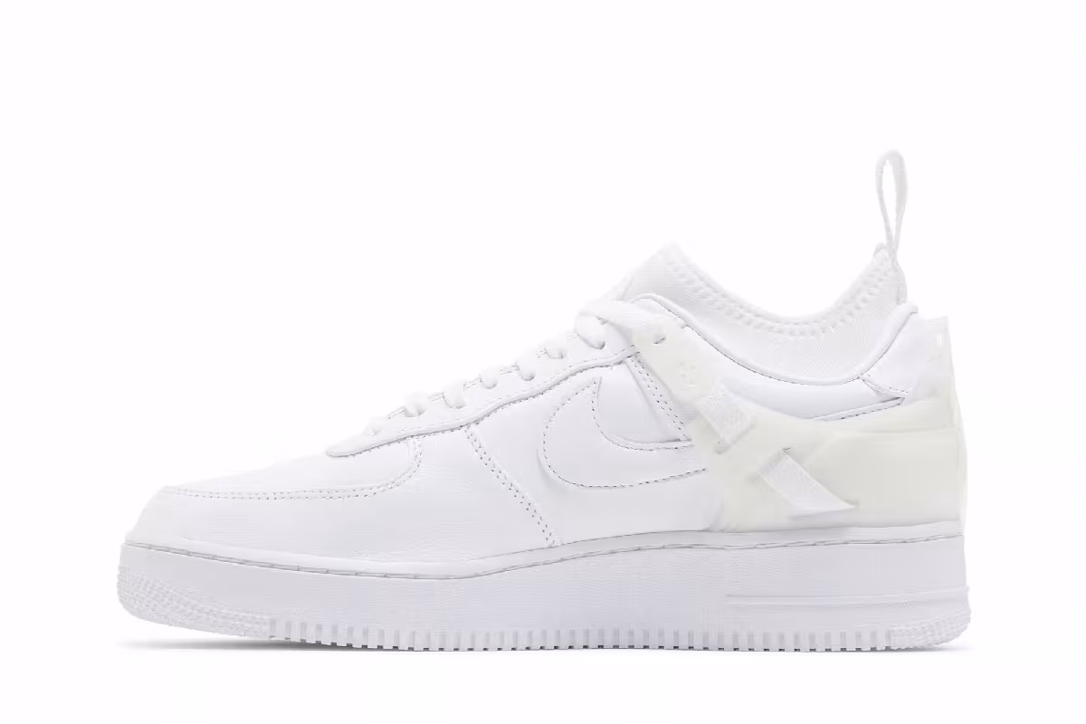 Undercover x Nike Air Force 1 Low SP GORE-TEX Triple White, view 4