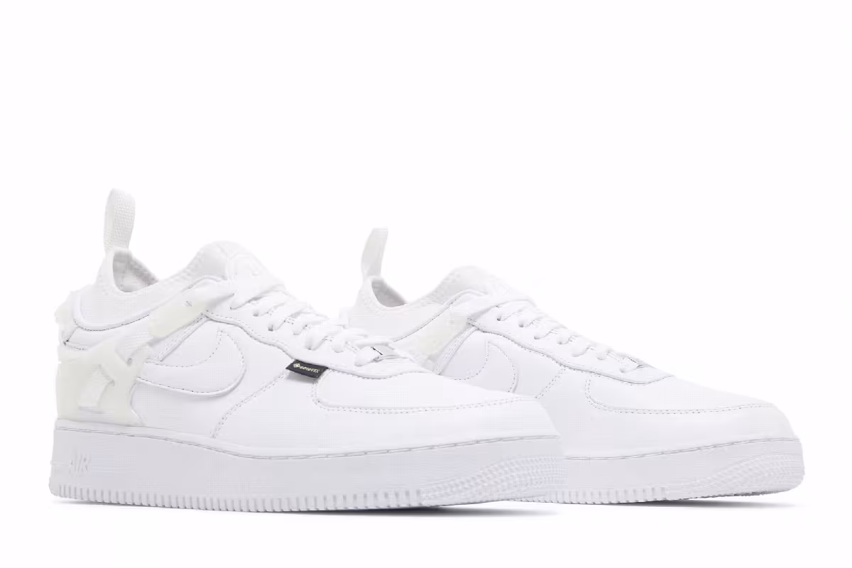Undercover x Nike Air Force 1 Low SP GORE-TEX Triple White, view 9