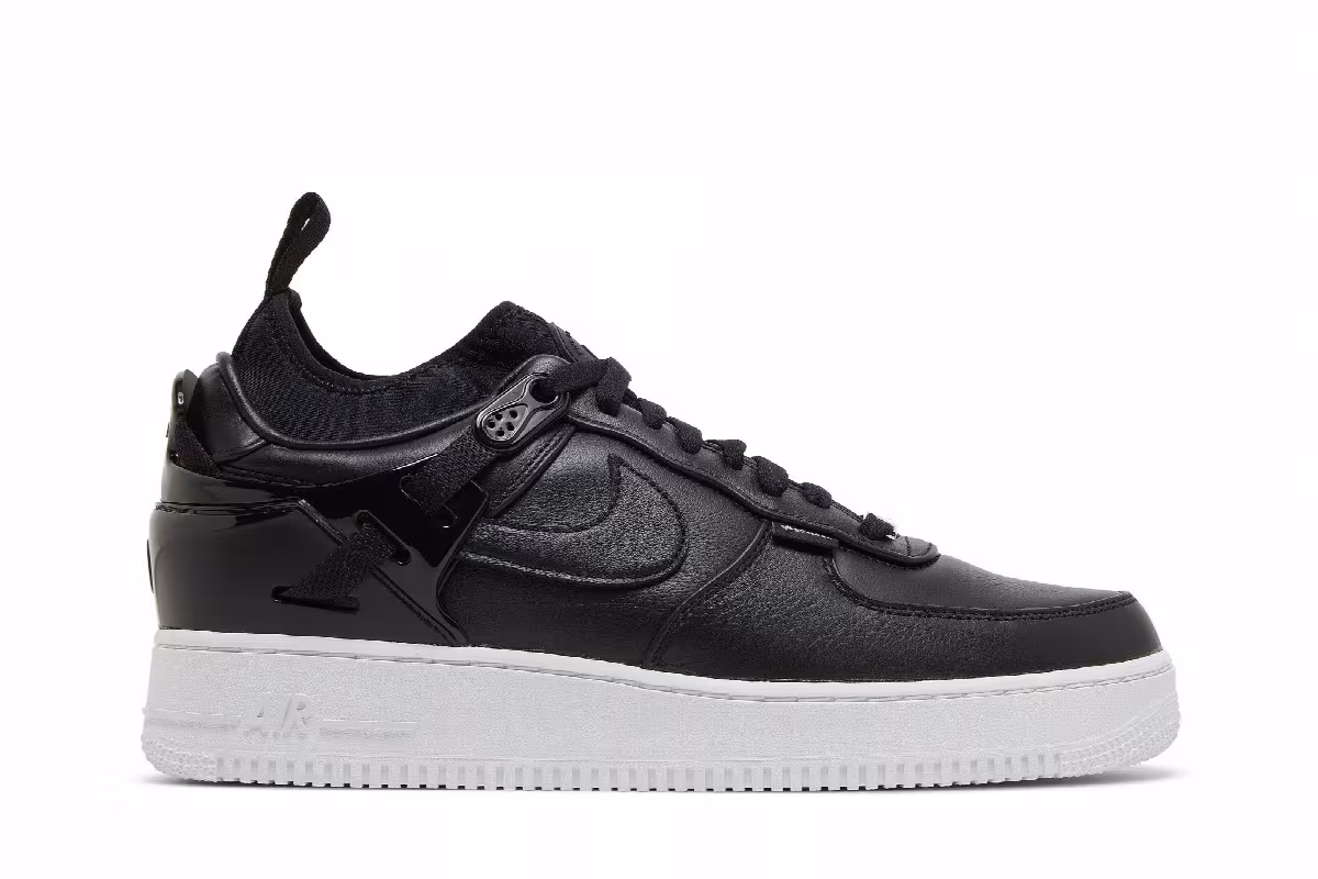 Undercover x Nike Air Force 1 Low SP GORE-TEX Black, view 2