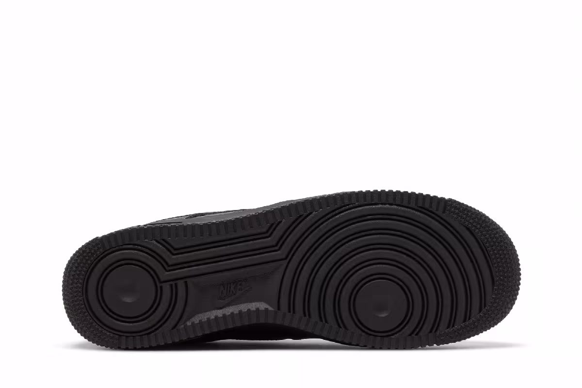 Nike Air Force 1 Fresh - Triple Black, view 5