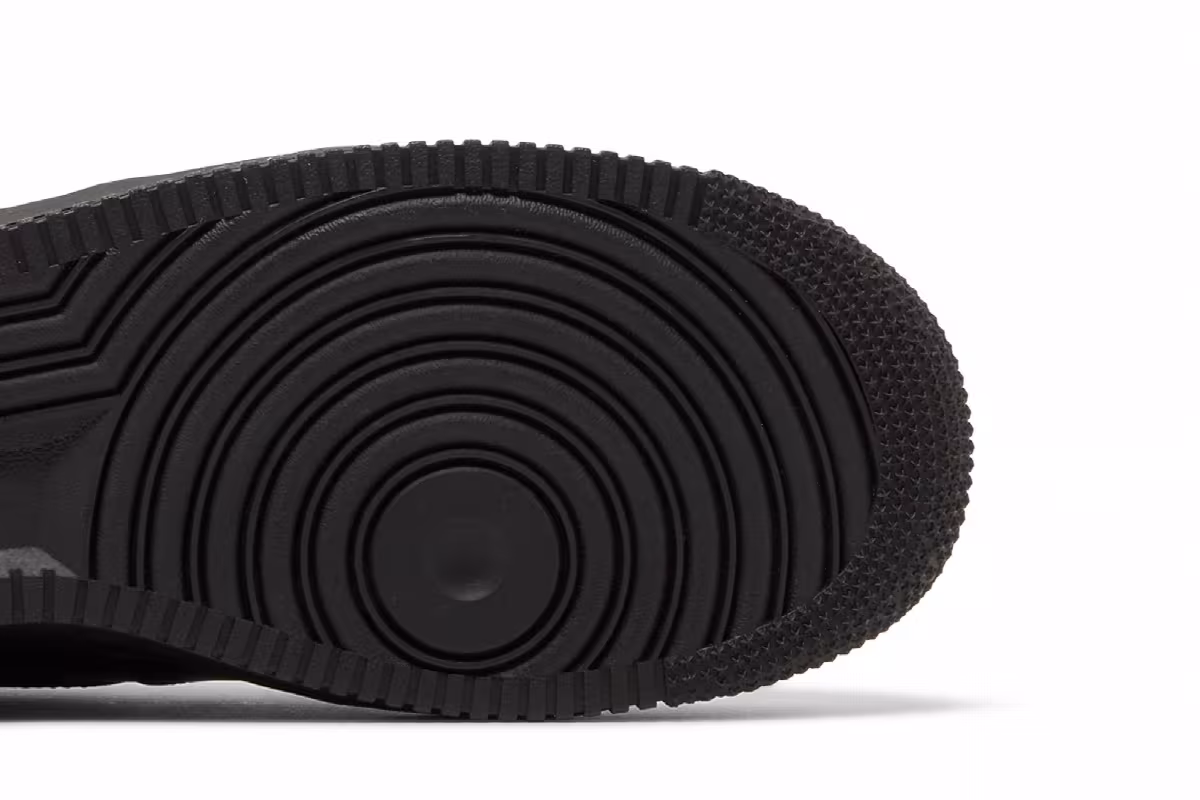 Nike Air Force 1 Fresh - Triple Black, view 6