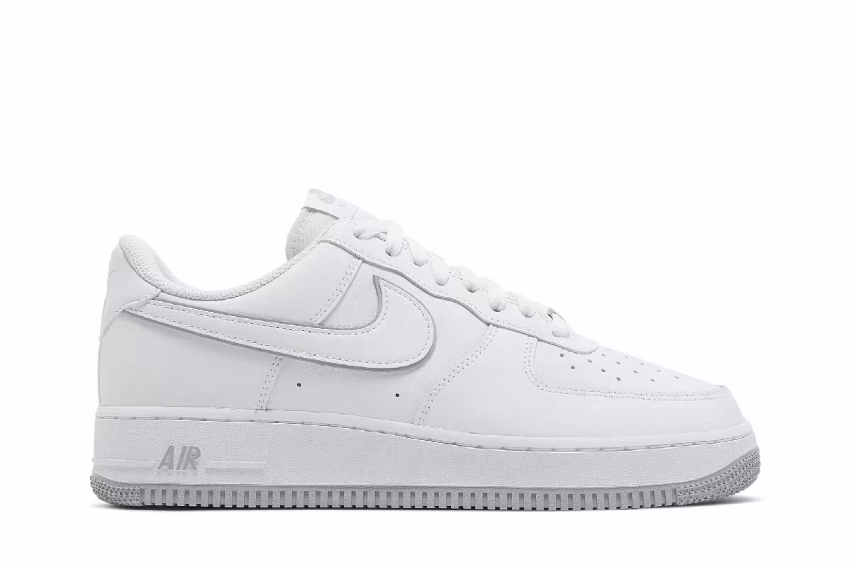 Nike Air Force 1 White Wolf Grey, view 2