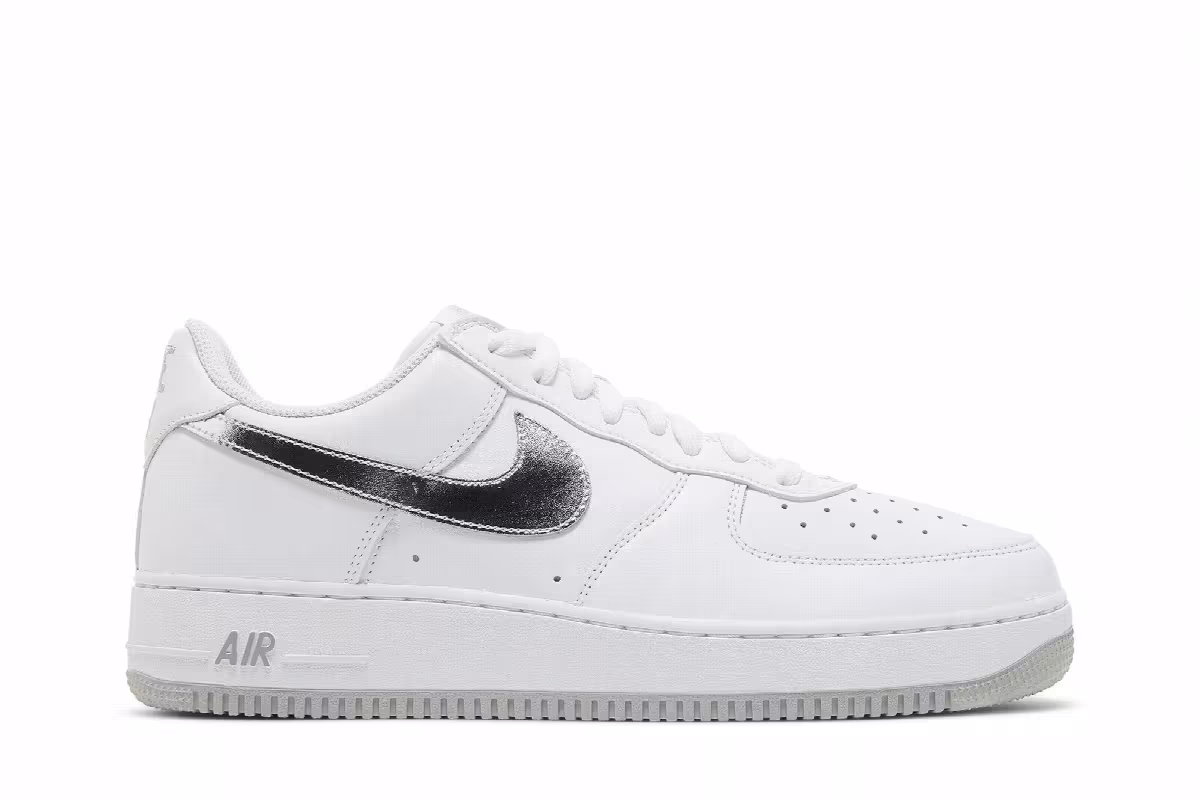 Nike Air Force 1 Low Color of the Month - White Silver, view 2