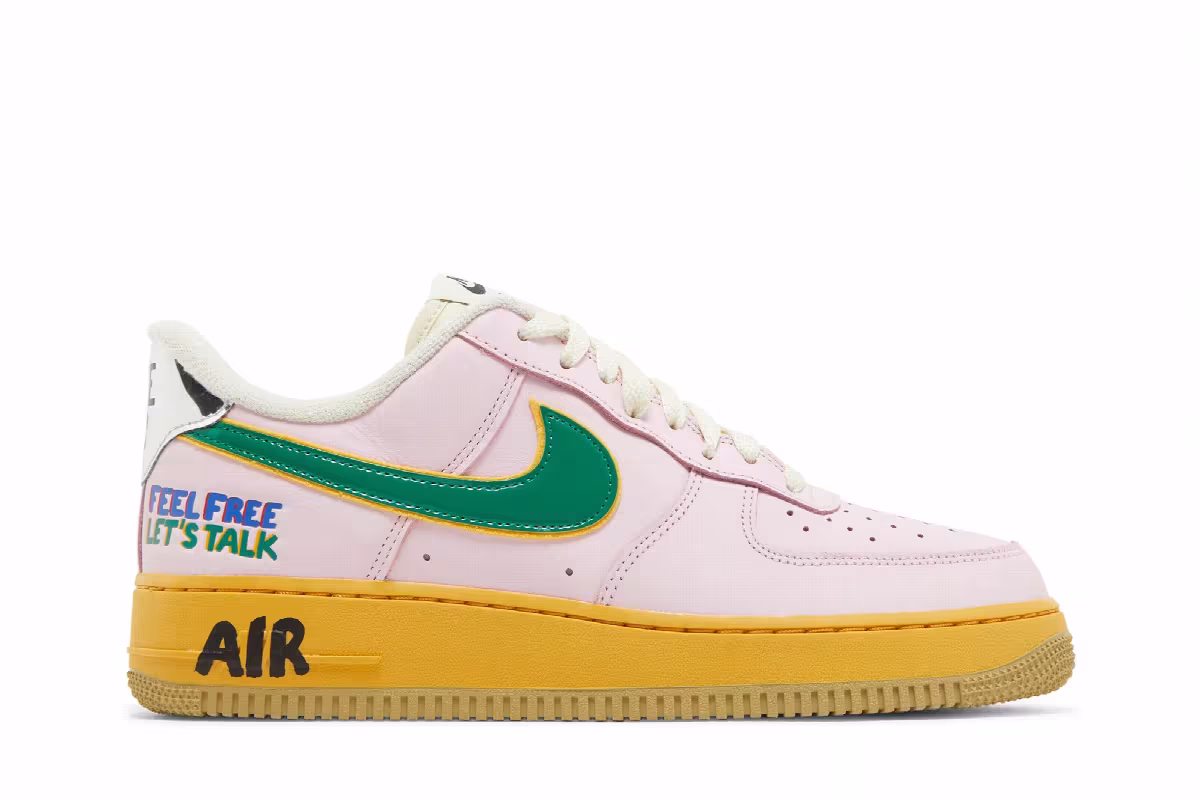 Nike Air Force 1 Low Feel Free, Let's Talk, view 2