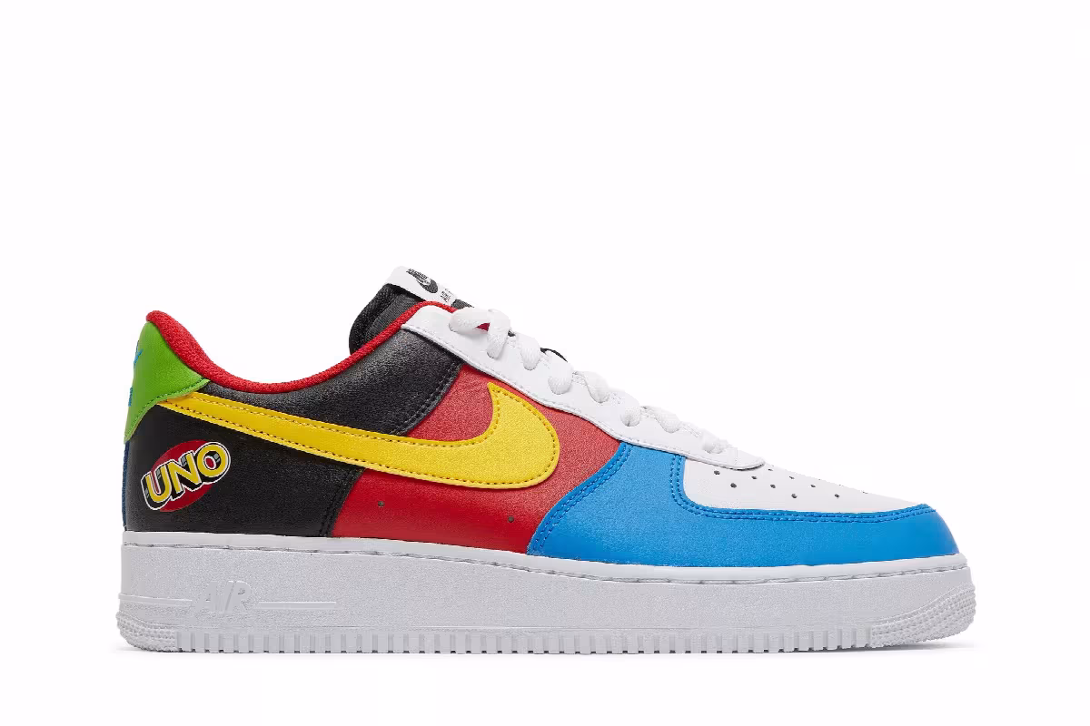 UNO x Nike Air Force 1 Low 50th Anniversary, view 2