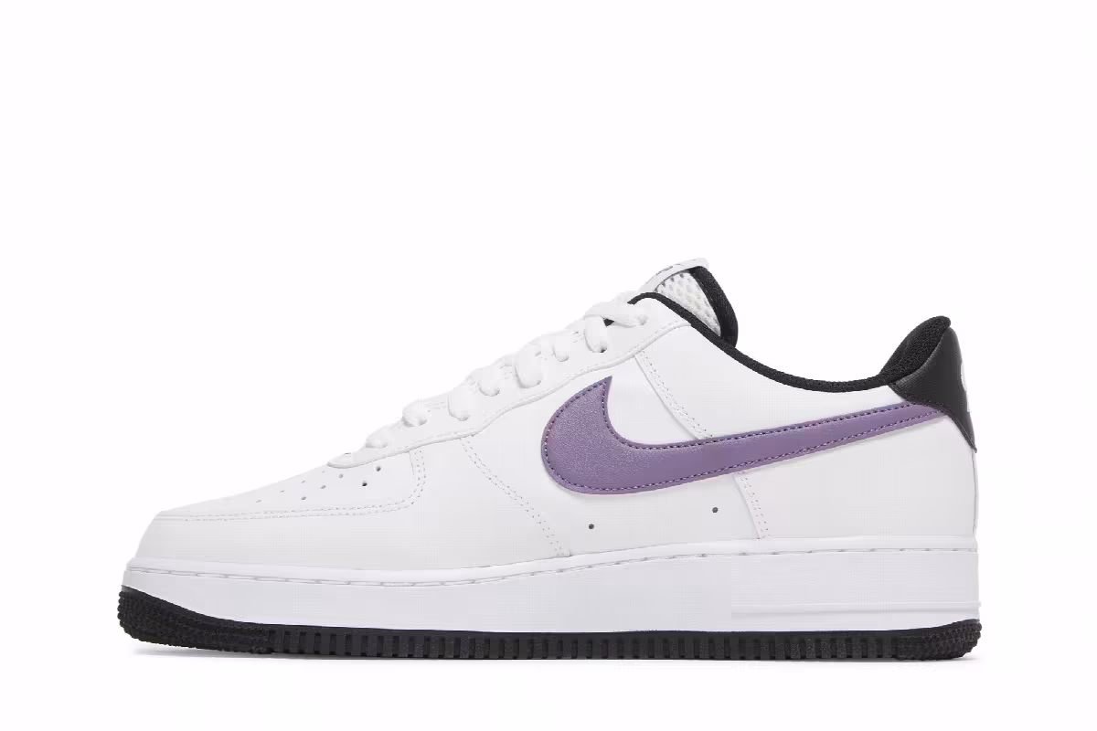 Nike Air Force 1 Hoops - White Canyon Purple, view 4