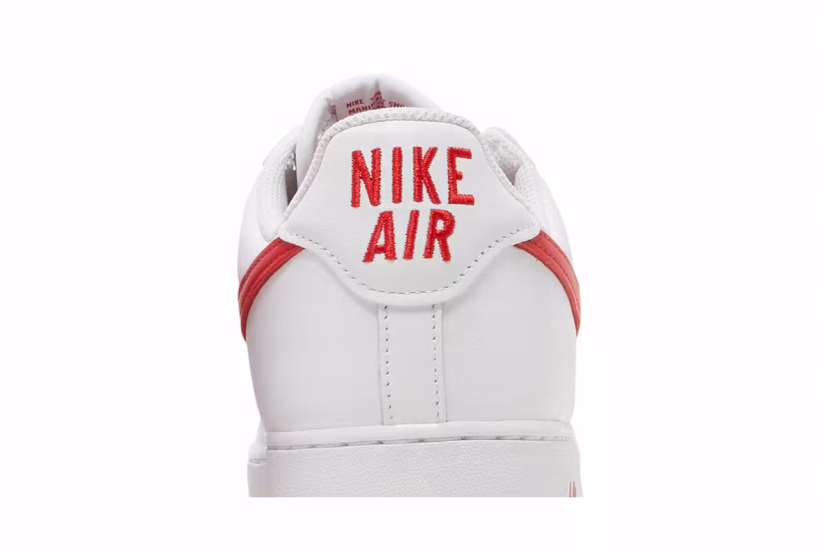 Nike Air Force 1 Low Color of the Month - White University Red, view 8
