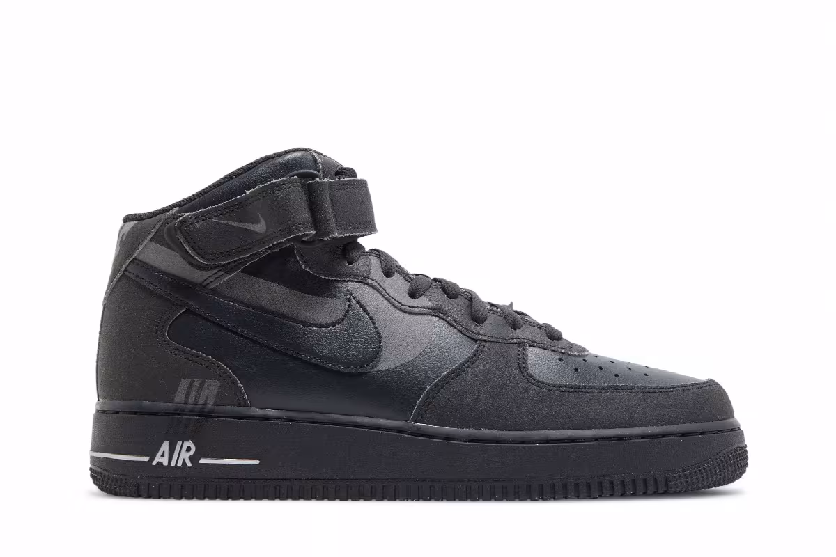 Nike Air Force 1 Mid Halloween - Midnight, view 2