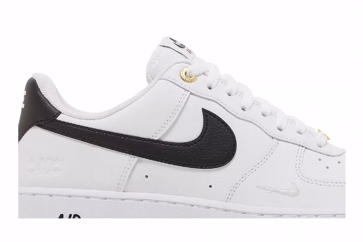 Nike Air Force 1 40th Anniversary - White Black, view 3