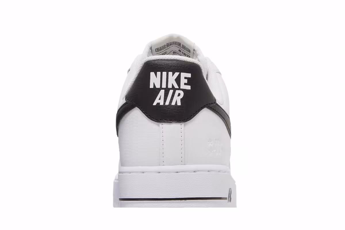 Nike Air Force 1 40th Anniversary - White Black, view 8
