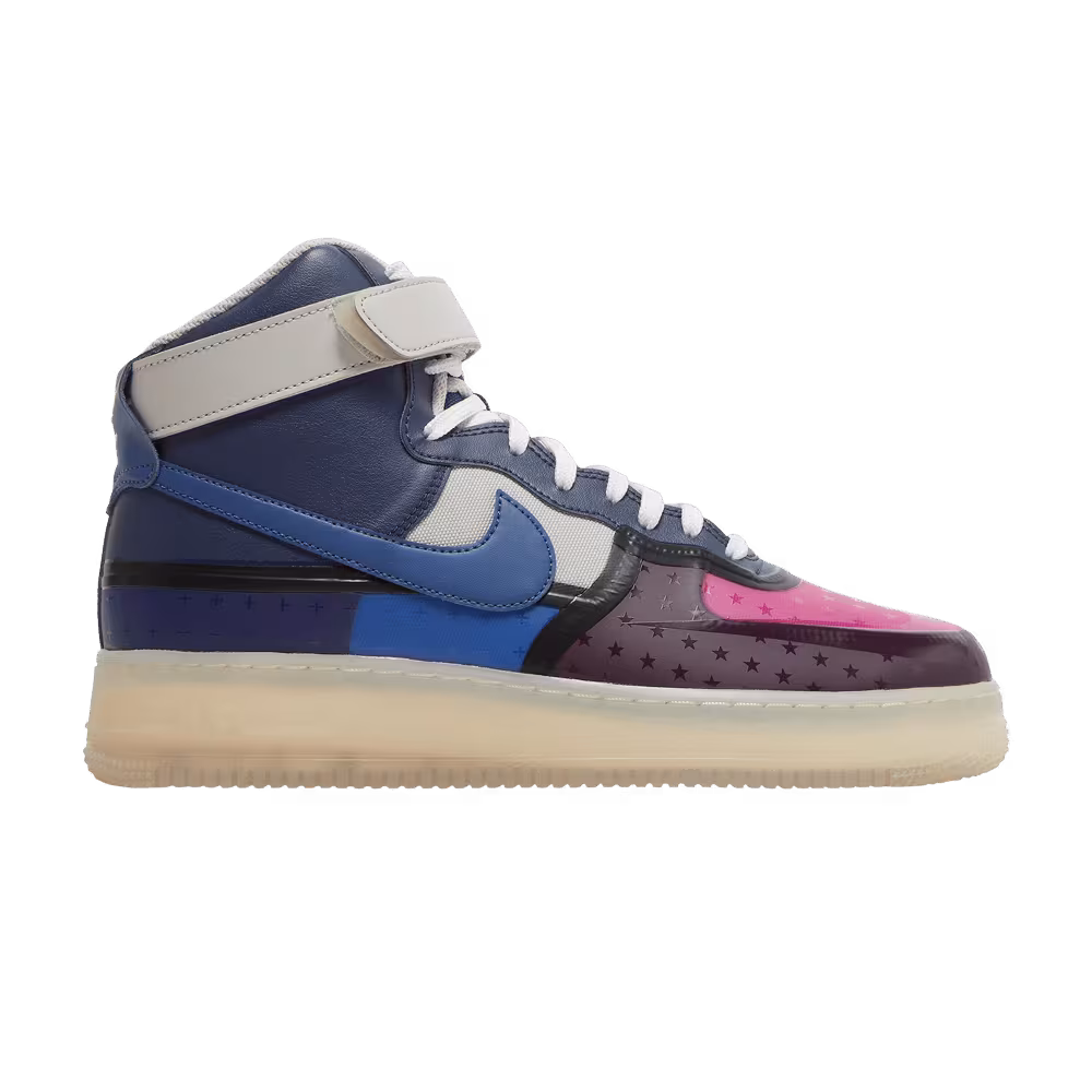 Nike Air Force 1 High Thunder Blue Pink Prime