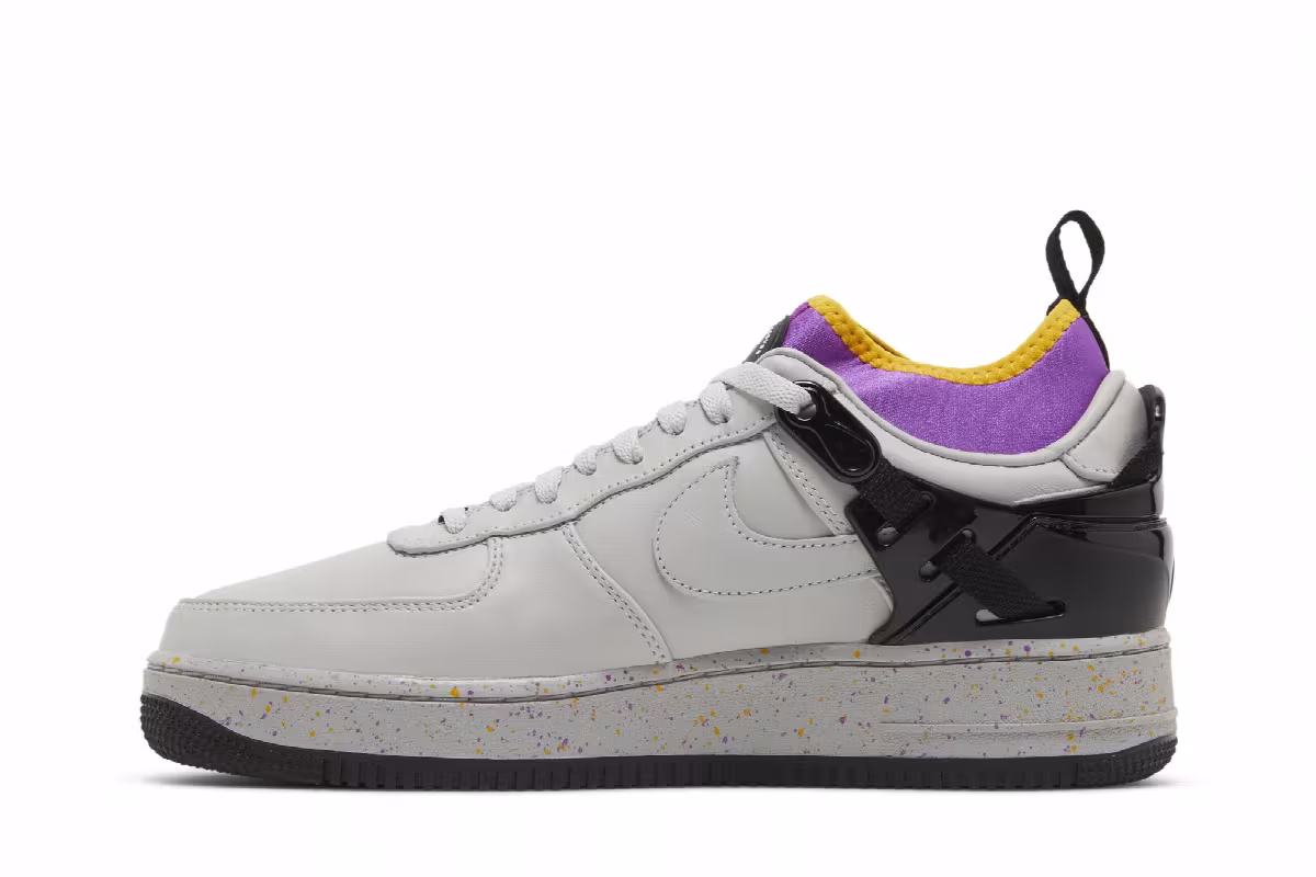 Undercover x Nike Air Force 1 Low SP GORE-TEX Grey Fog, view 4