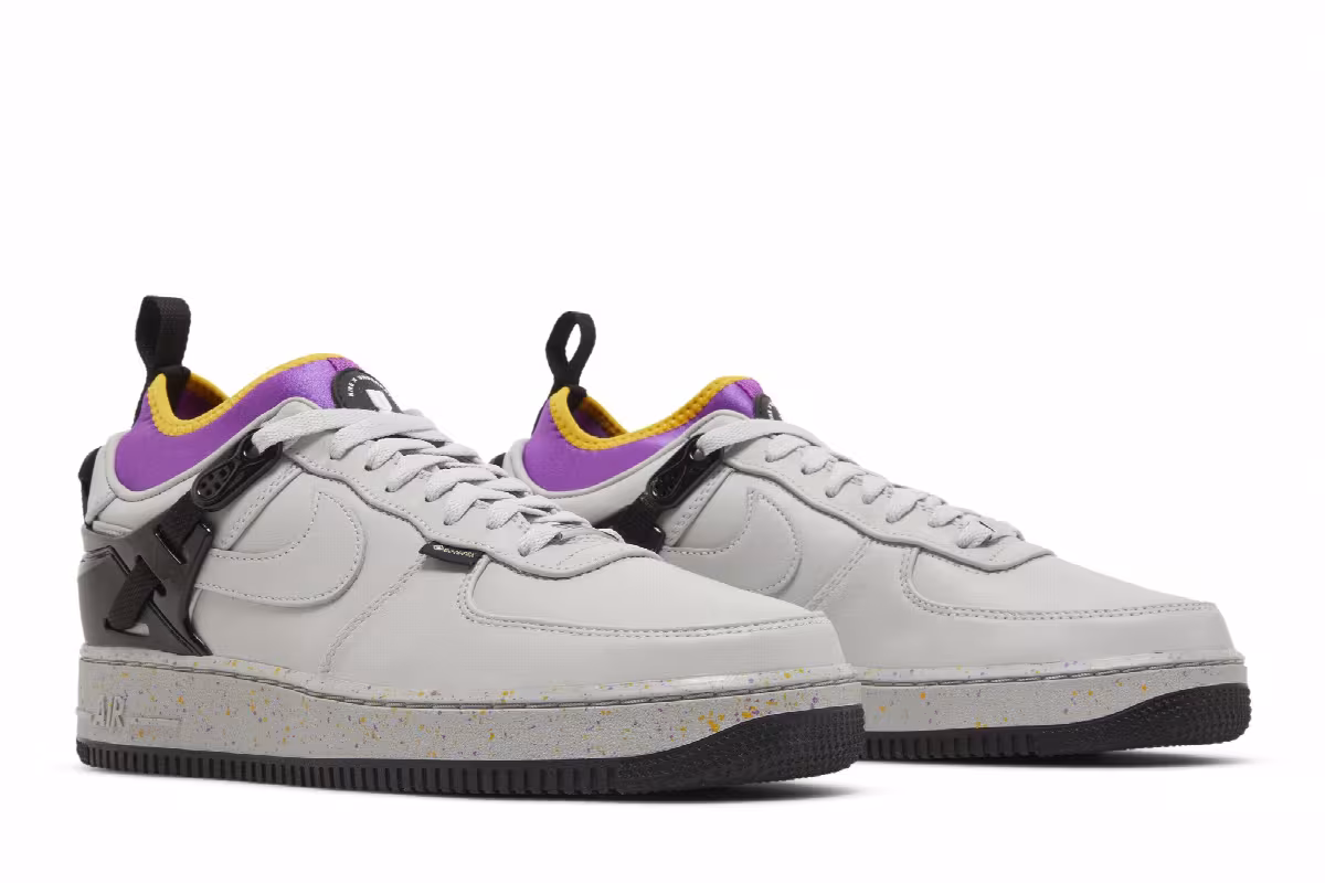 Undercover x Nike Air Force 1 Low SP GORE-TEX Grey Fog, view 9
