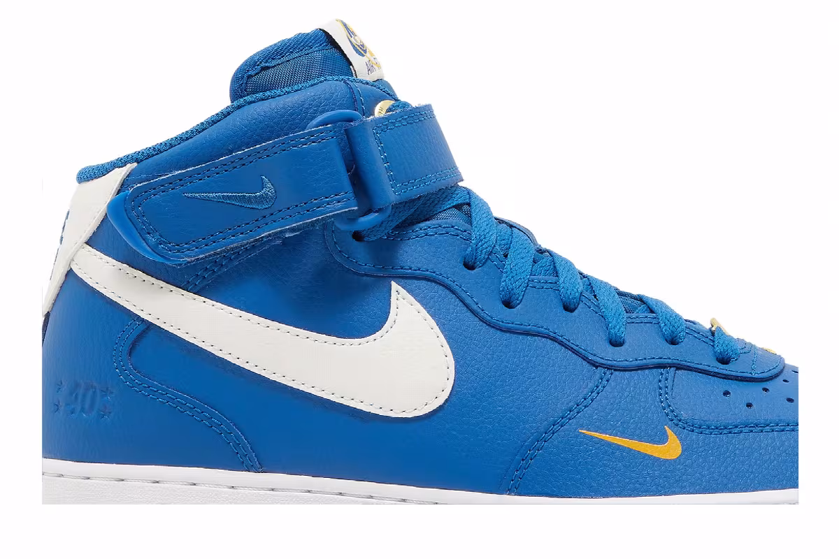 Nike Air Force 1 Mid 40th Anniversary - Blue Jay, view 3