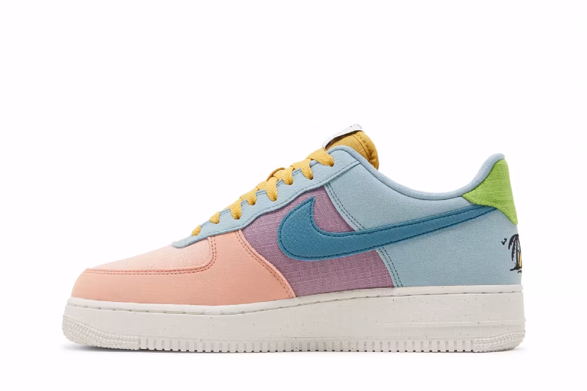 Nike Air Force 1 Low Sun Club - Multi, view 4