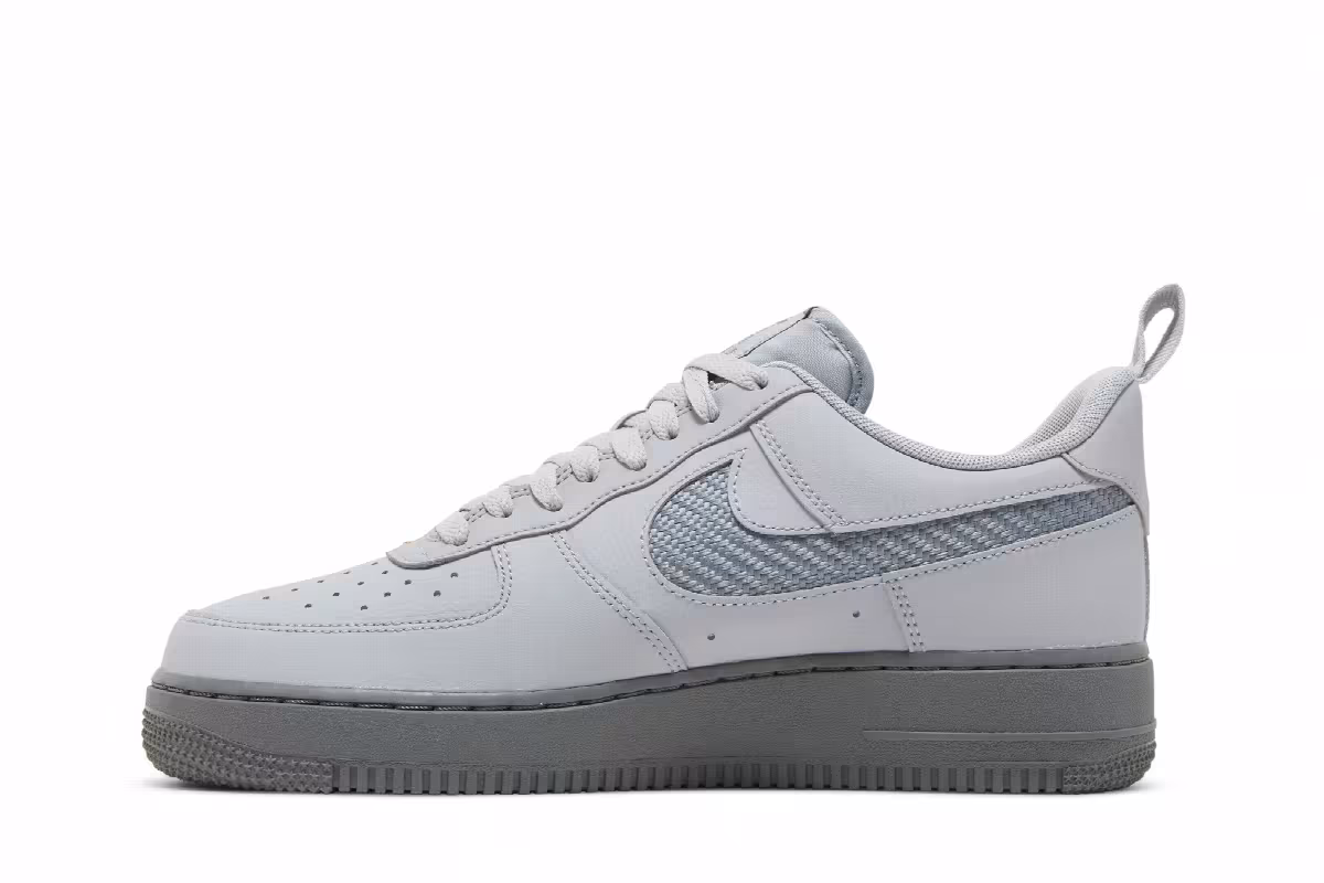 Nike Air Force 1 Wolf Grey Kumquat, view 4