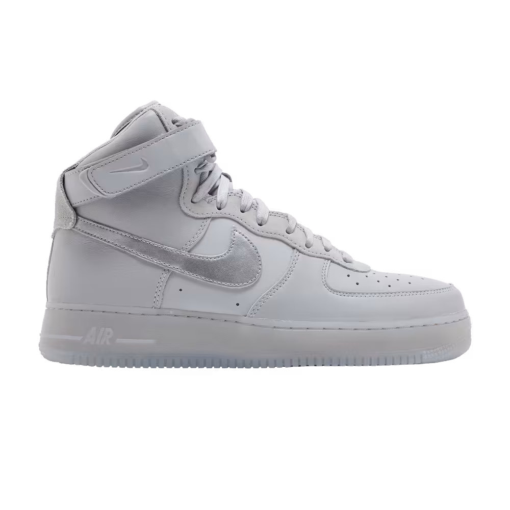 Nike Air Force 1 High Wolf Grey Metallic Silver