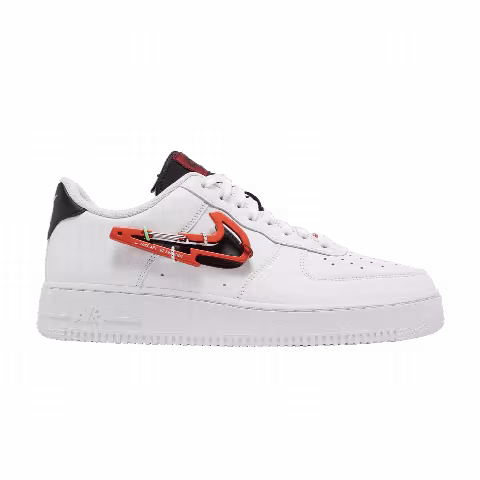 Nike Air Force 1 '07 Premium 'Carabiner - White Habanero Red'