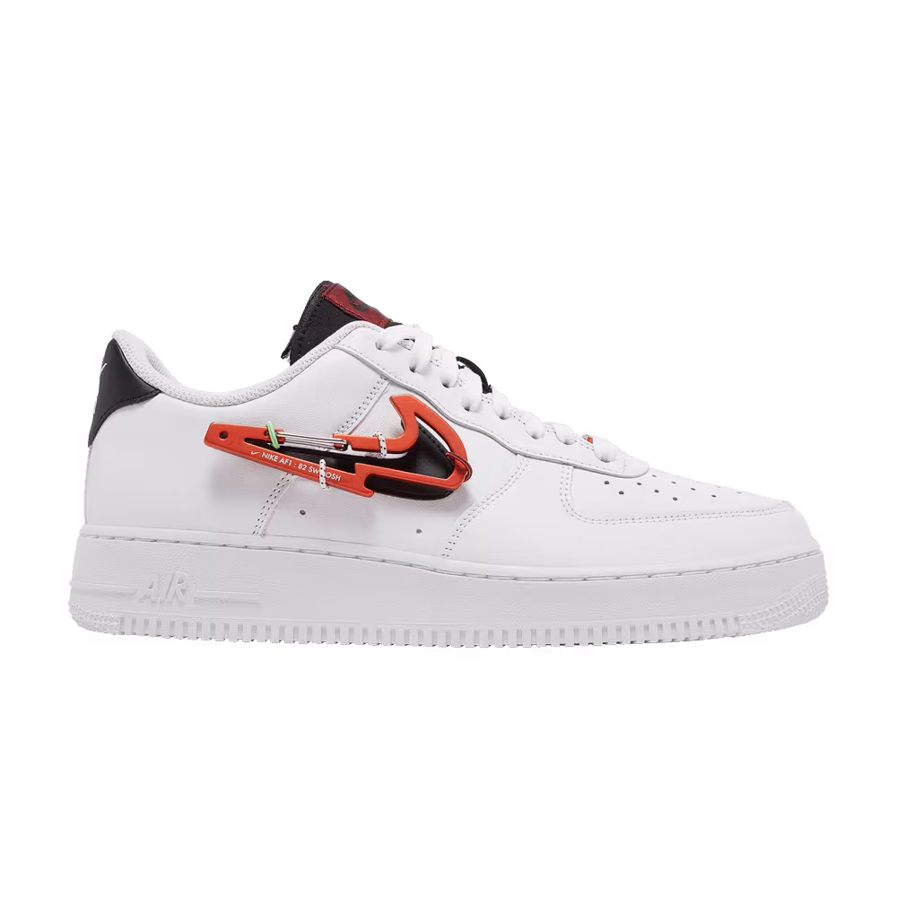 Nike Air Force 1 Carabiner - White Habanero Red