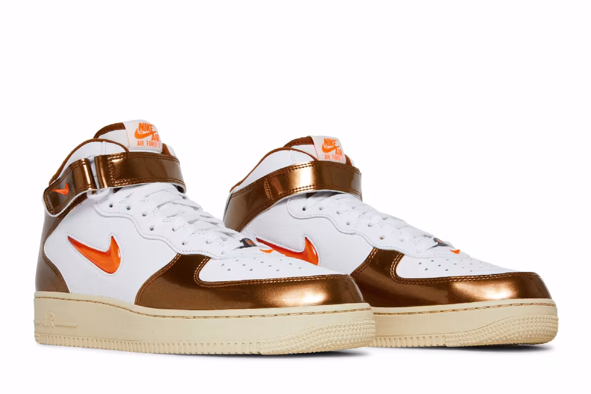 Nike Air Force 1 Mid QS Ale Brown, view 9