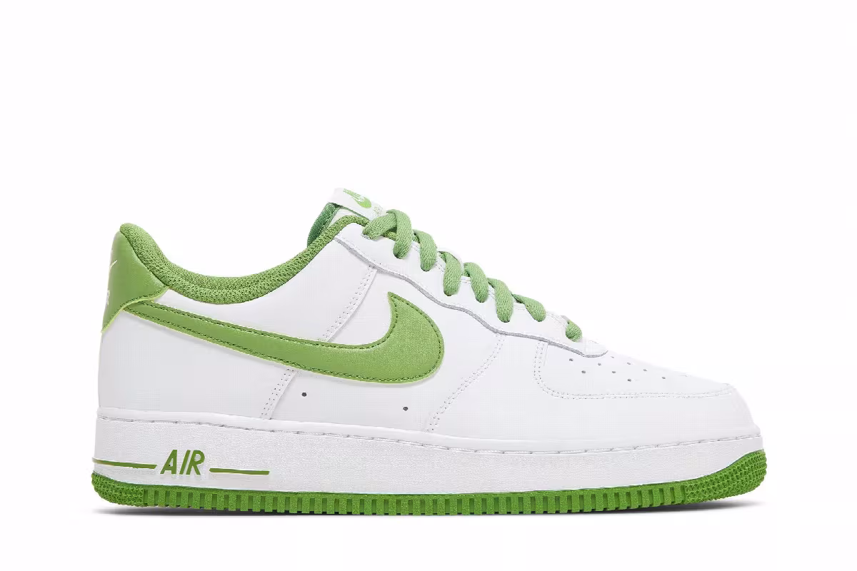 Nike Air Force 1 White Chlorophyll, view 2