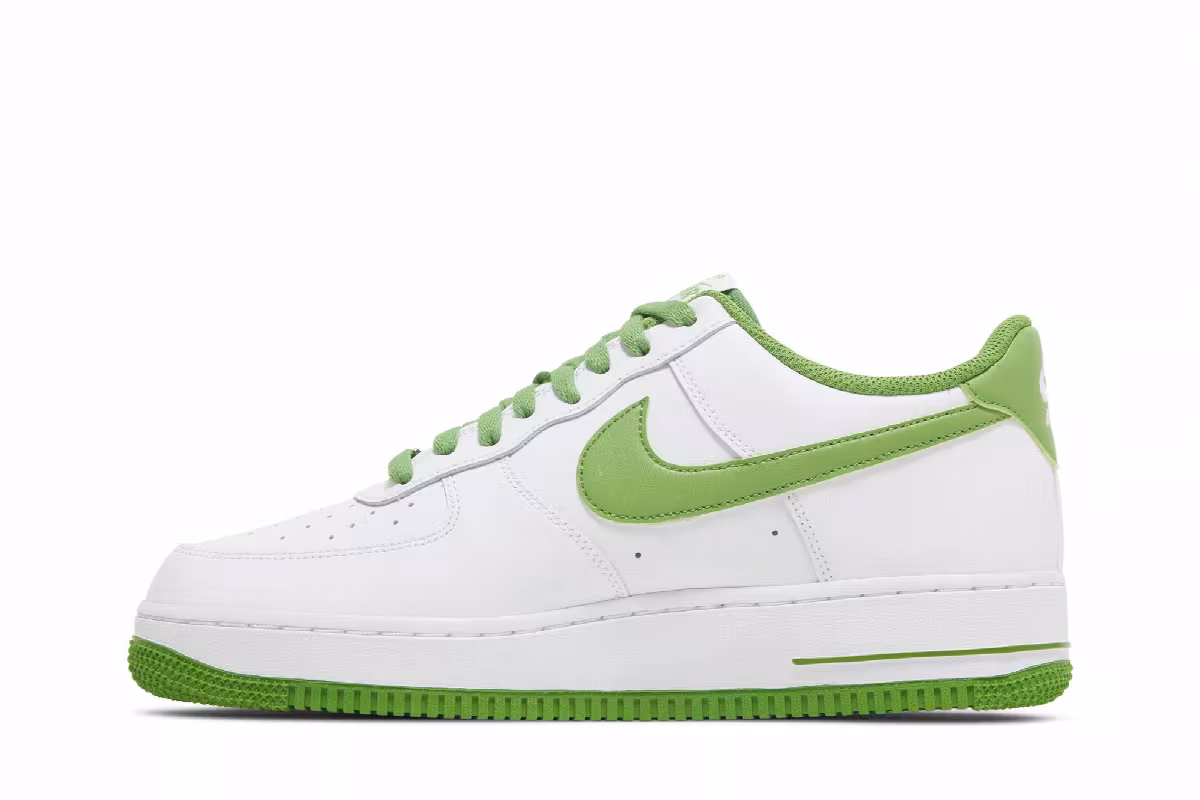 Nike Air Force 1 White Chlorophyll, view 4