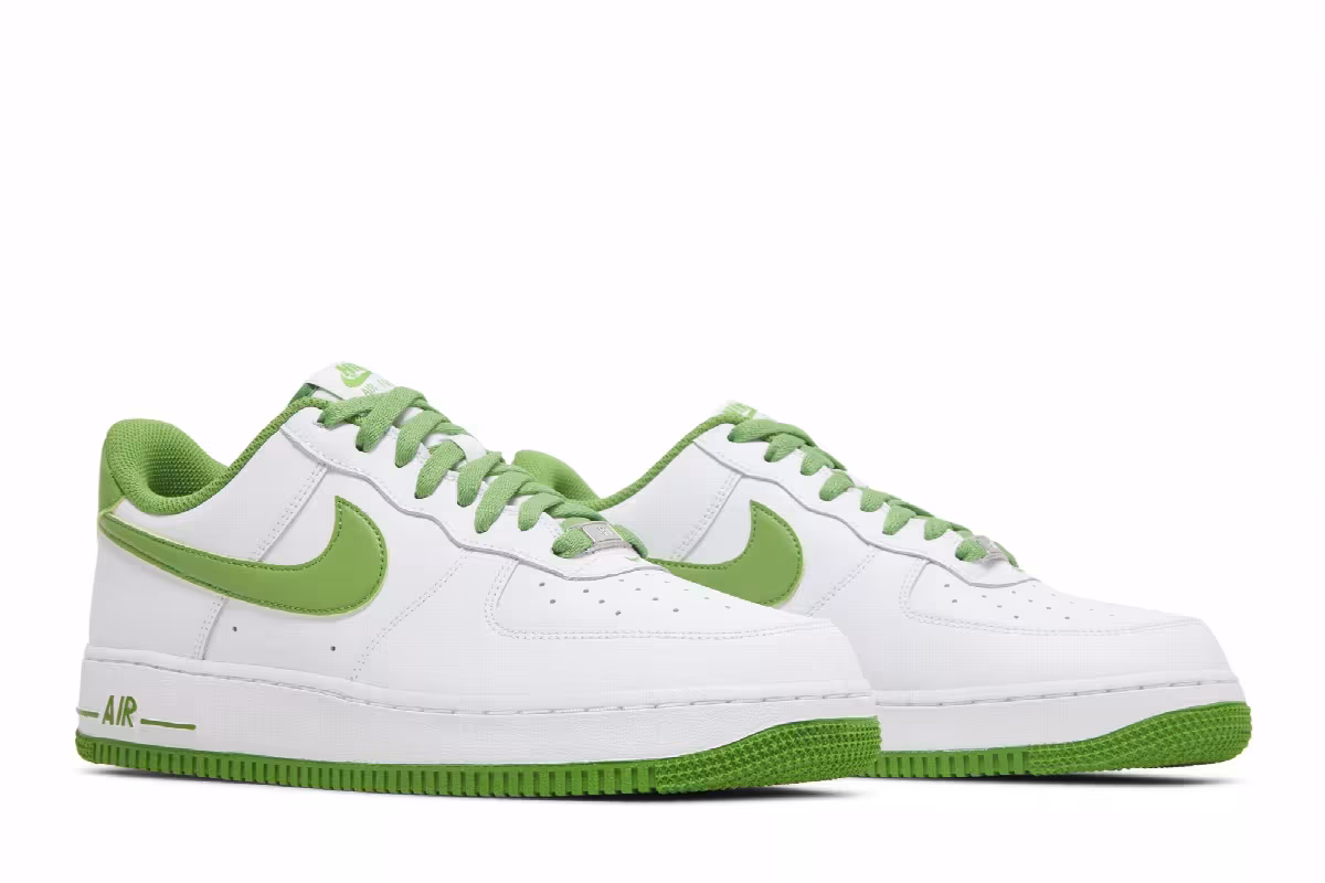 Nike Air Force 1 White Chlorophyll, view 9