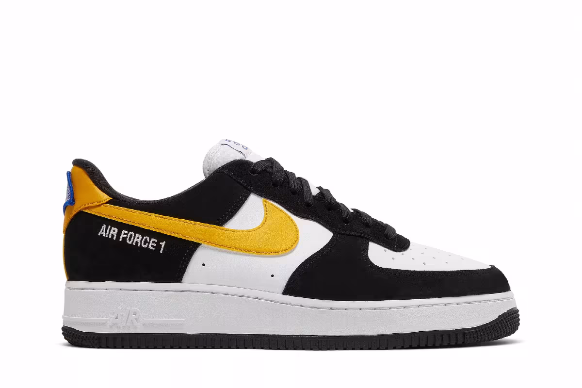 Nike Air Force 1 Athletic Club - Black University Gold, view 2