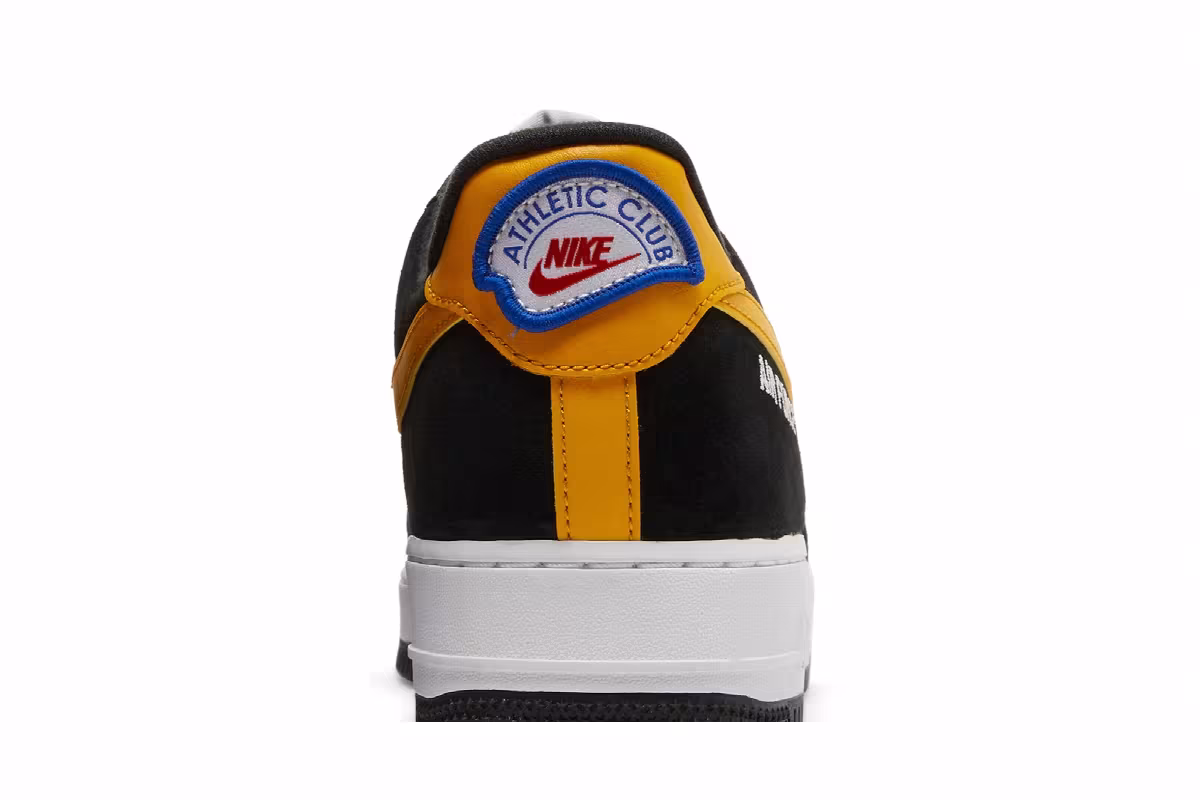 Nike Air Force 1 Athletic Club - Black University Gold, view 8