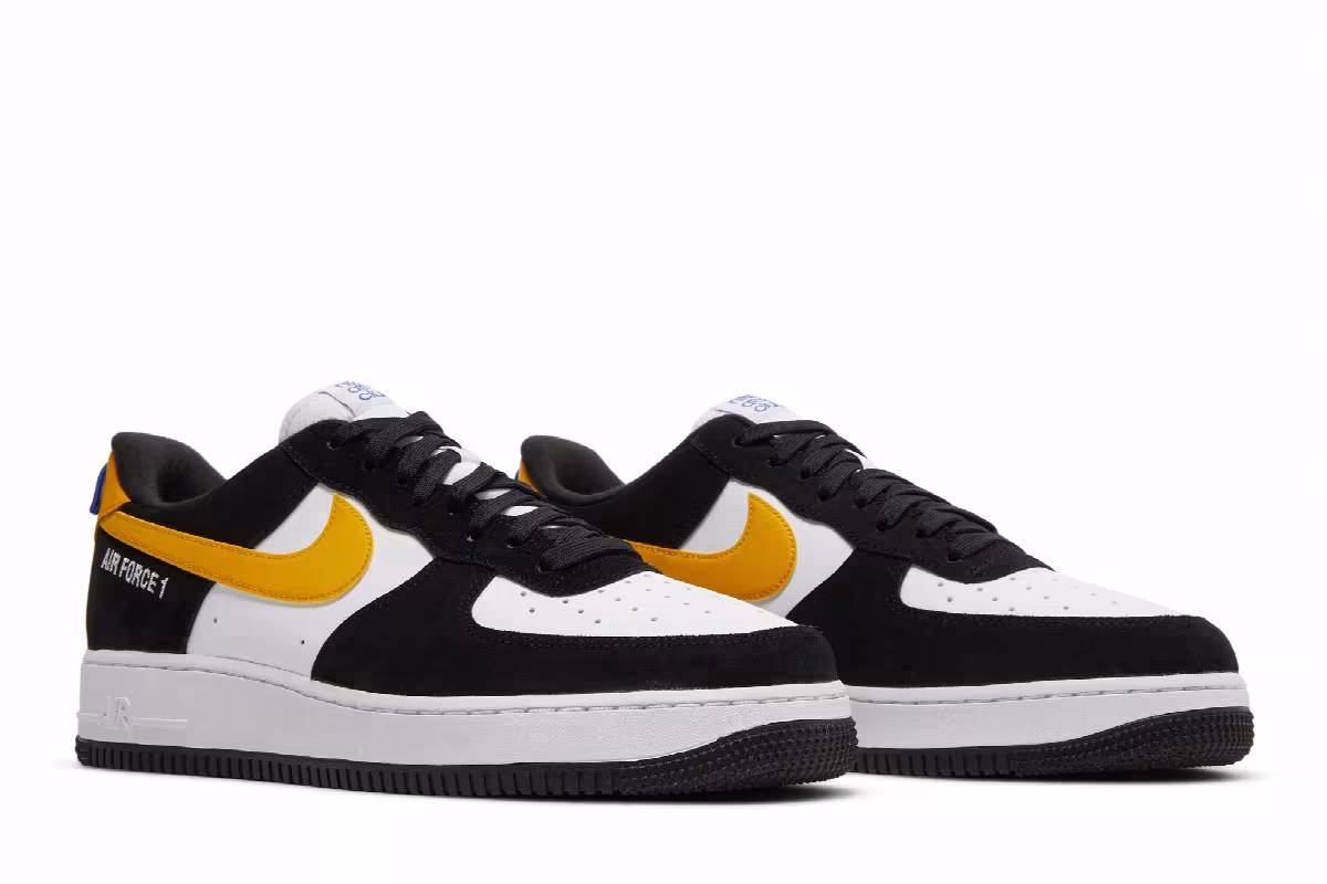 Nike Air Force 1 Athletic Club - Black University Gold, view 9