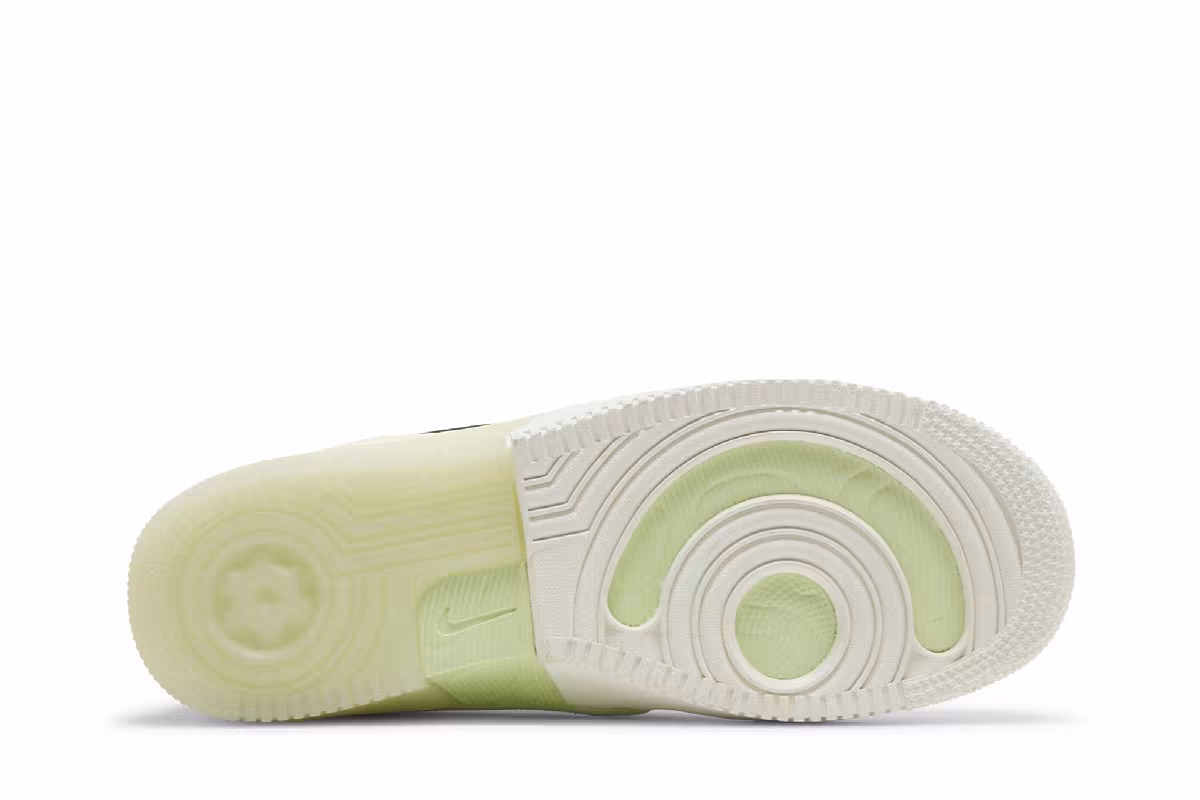 Nike Air Force 1 React Sail Barely Volt, view 5