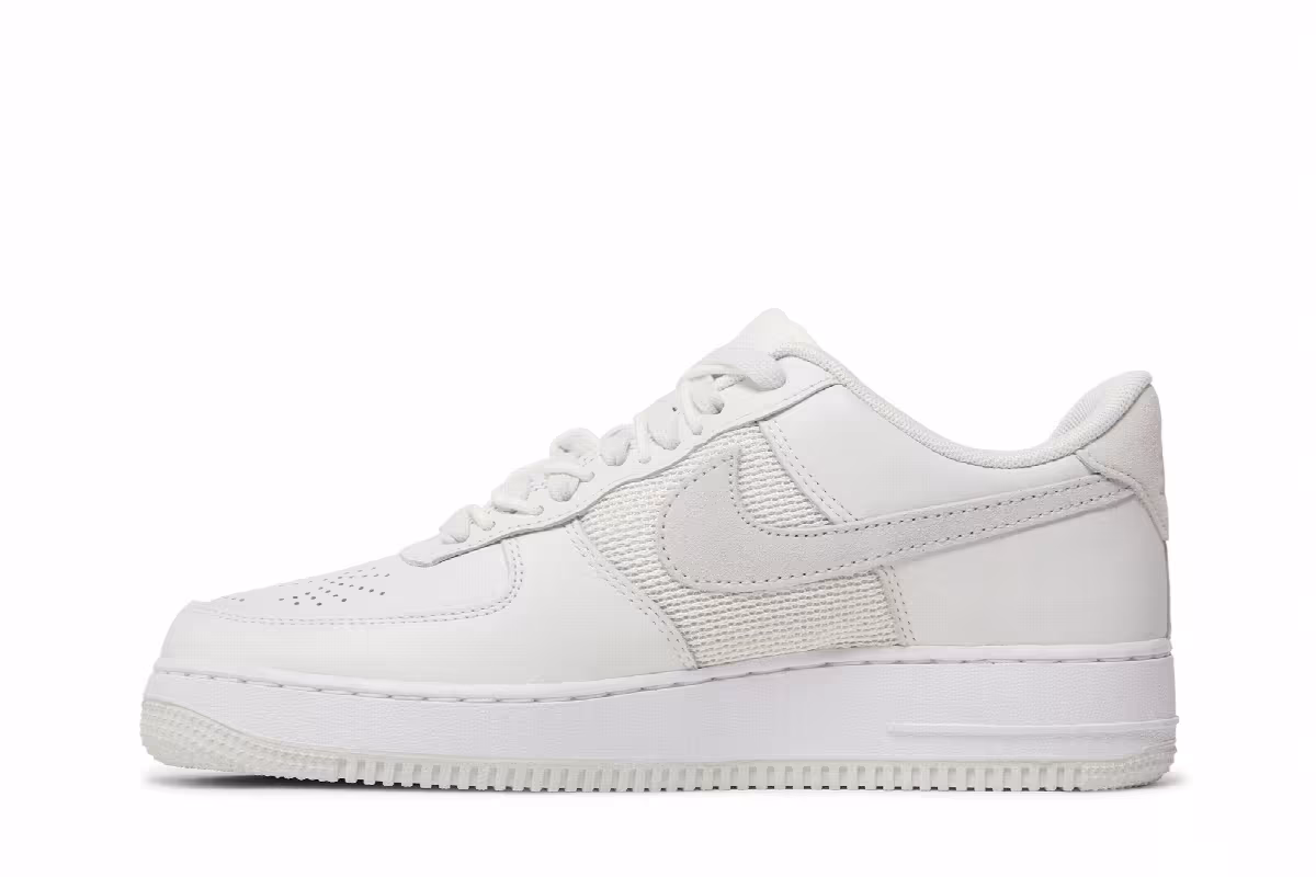 Slam Jam x Nike Air Force 1 Low Triple White, view 4