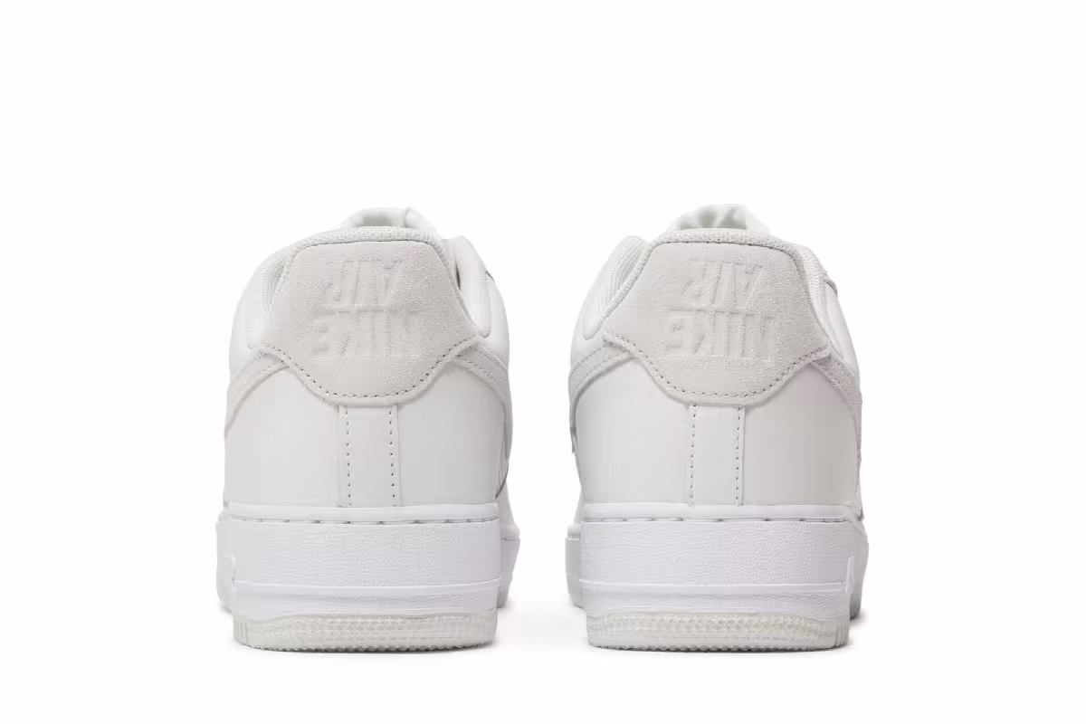 Slam Jam x Nike Air Force 1 Low Triple White, view 7