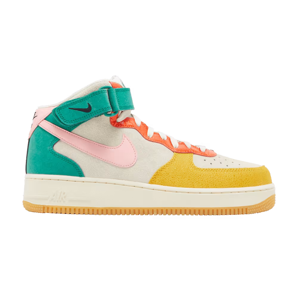 Nike Air Force 1 Mid Vivid Sulfur Rush Orange