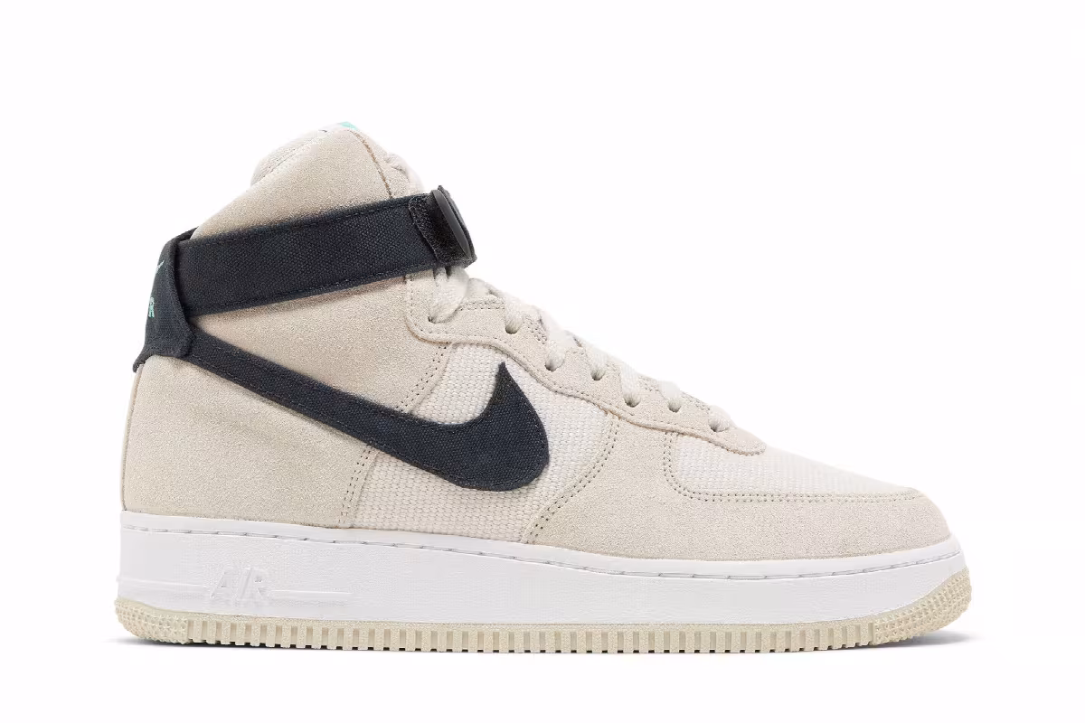 Nike Air Force 1 High Light Orewood Brown Off Noir, view 2