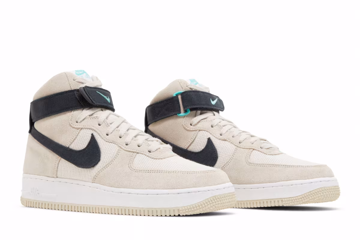 Nike Air Force 1 High Light Orewood Brown Off Noir, view 9