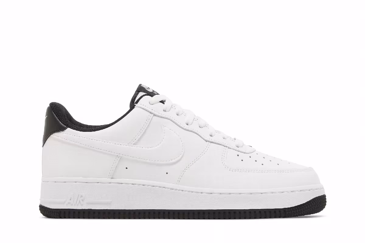 Nike Air Force 1 White Black, view 2